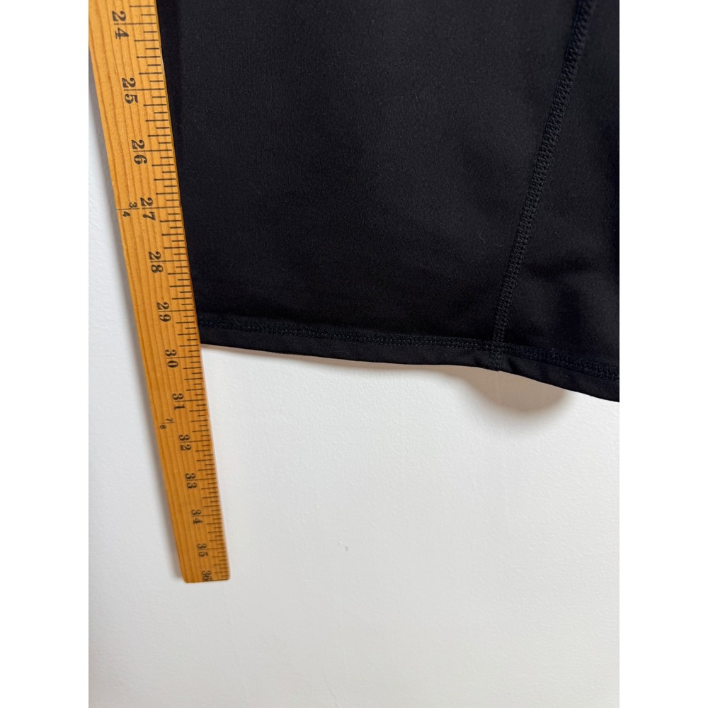 Athleisure Gaiam Womens XXL Bootcut Yoga Pants Black Wide Waistband Stretch - Picture 7 of 9